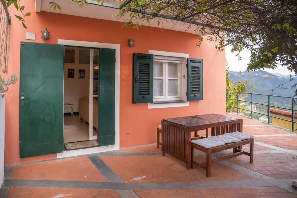 031 - Casa Armonia Vista Mare Sestri Levante, Pace Natura San Bernardo  Eksteriør bilde
