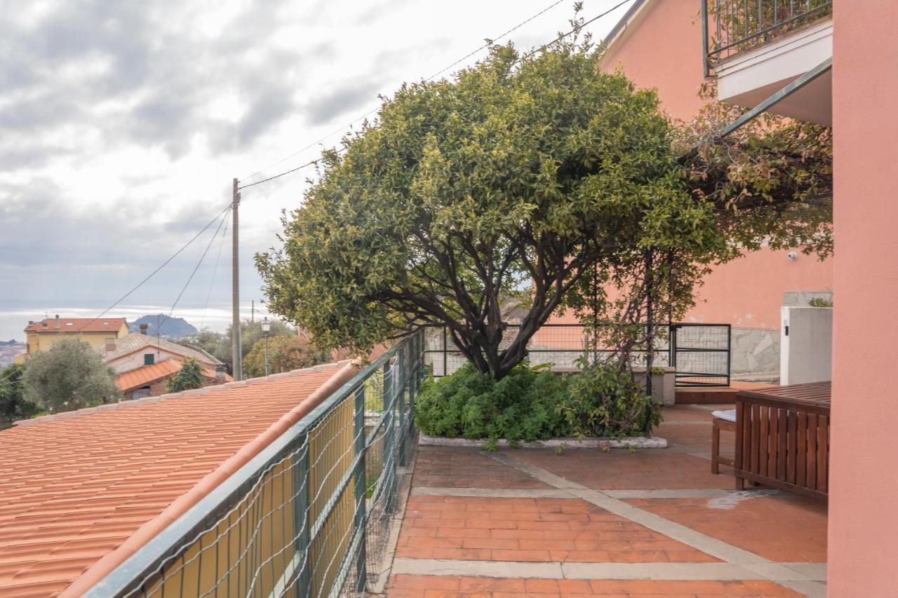 031 - Casa Armonia Vista Mare Sestri Levante, Pace Natura San Bernardo  Eksteriør bilde